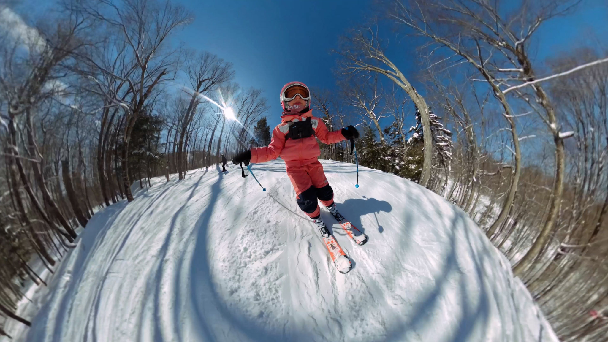 La Cascade avec Clémence